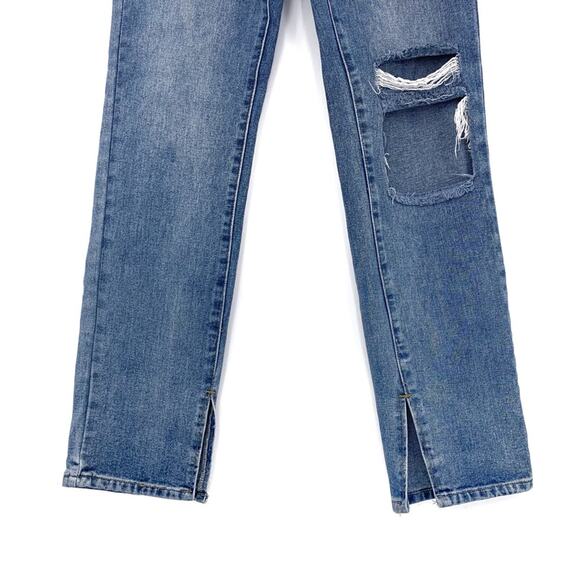 MOMOKROM Straight Leg Jean Blue Denim 4 - Picture 3 of 9